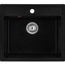 Мойка для кухни Arfeka Quadro 56.5x50 врезная, черный Мойка для кухни Arfeka Quadro 56.5x50 врезная, черный