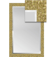 Зеркало Алмаз-Люкс М-093 70x105, золото