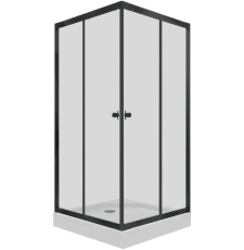 Душевая кабина Triton Вента Блэк А1 80x80 с поддоном, кв., прозр.\черный, Щ0000057853 Душевая кабина Triton Вента Блэк А1 80x80 с поддоном, кв., прозр.\черный, Щ0000057853