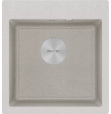 Мойка для кухни Paulmark Kante 50 51x52 PM105152-GR, врезная, серый