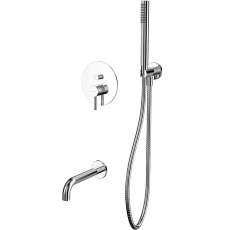Встроенная душевая система Whitecross Y YSET06CR со смесителем, хром