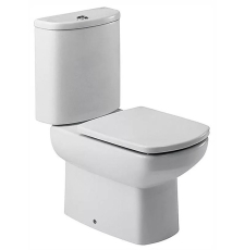 Унитаз Roca Dama Senso Compacto напольный, универсальный выпуск Унитаз Roca Dama Senso Compacto напольный, универсальный выпуск
