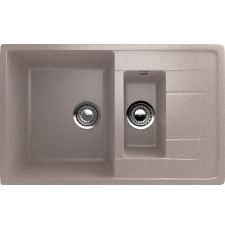 Мойка для кухни Ulgran U-205 77x49.5, врезная, песочный 302
