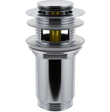 Донный клапан Wellsee Drainage System 182129000 с переливом, хром Донный клапан Wellsee Drainage System 182129000 с переливом, хром