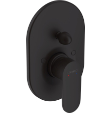 Смеситель для ванны Hansgrohe Vernis Blend 71449670, встраиваемый, черный