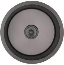 Мойка для кухни Gerhans 45x45 K34545B, врезная, PVD графит