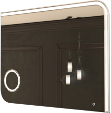 Зеркало Axus Ibiza Led 80x60 с подсветкой, сенсор, линза