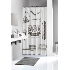 Текстильная шторка для ванны Sealskin Txt Barber 180x200 233691319