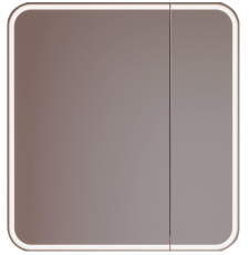 Зеркало-шкаф Alavann Lana 80x80, с подсветкой