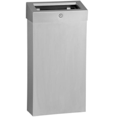 Мусорное ведро Merida Stella KSM109, 15 л, сталь матовая