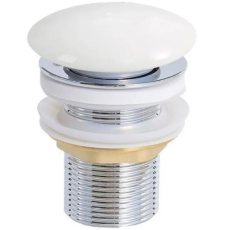 Донный клапан Axus dk01w без перелива, белый