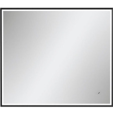 Зеркало Equil Lago LED 80x70, сенсор, черный