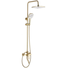 Душевая стойка Rea Argus gold matt P7841, матовое золото
