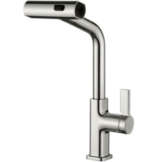 Смеситель для кухни Ledeme H99 L6099A-4 с выдвижной лейкой, сатин