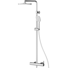 Душевая стойка с тропическим душем Teska Estella Mix DK 102 210 01 со смесителем, хром