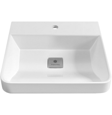 Раковина Belux Бланес Лайт 500 50, мебельная, solid surface, белый матовый 18