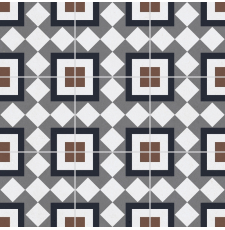 Напольная плитка-керамогранит Staro Carpets Pre-cut Bristol Red Matt 60x60, матов., глаз., рект.