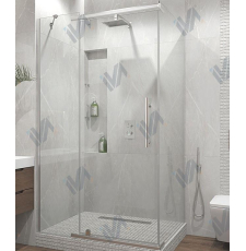 Душевая кабина Iva E1SC129C 120x90 пр., прозр.\сатин, универс.