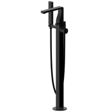 Смеситель для ванны Bravat Arc F66061K-B3-ENG, отдельностоящий, черный Смеситель для ванны Bravat Arc F66061K-B3-ENG, отдельностоящий, черный