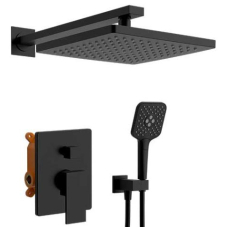 Встроенная душевая система Vincea Next VSFW-1N1MB, со смесителем, черный матовый