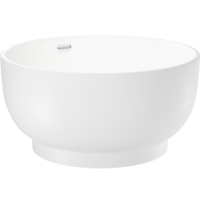 Акриловая ванна Wellsee Crepe de France 130x130, отдельностоящая, белый глянцевый/хром