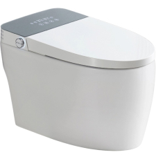 Умный электронный унитаз Roxen Smart Simple приставной, с крышкой микролифт слим, белый