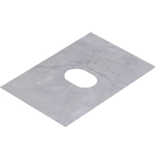 Столешница Aqwella 66.2x47.6 см, керамогранит, серый камень