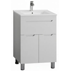 Тумба для умывальника Axus Кира 60 напольная, 2 дв., 1 ящ., tkir602vbox