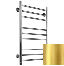 Полотенцесушитель Ростела Свирель V 50x80/9 водяной, нижнее 1", золото