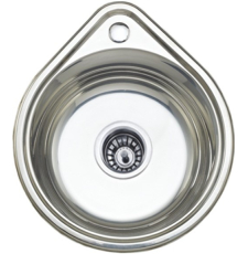 Мойка для кухни Ledeme 45x39 L94539, врезная, угловая