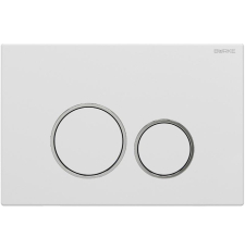 Кнопка Burke Тип 05 105.MH.1, белый матовый\хром глянец