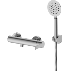 Смеситель для душа AV Engineering BON настенный, с лейкой, матов.хром, ЦЗ-0222648220