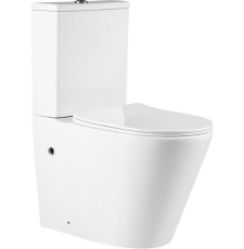 Унитаз напольный Grado GD-3201R, с крышкой микролифт слим, горизонтальный выпуск