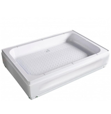 Душевой поддон Wemor 110/80/24 S 110x80x24, прям., белый