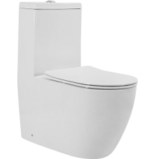 Унитаз Grado GD-5203R напольный, с крышкой микролифт слим, горизонтальный выпуск