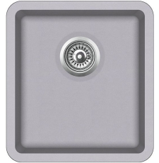 Мойка для кухни Aquasanita Arca SQA 101 202 W 42x46, врезная, алюметаллик