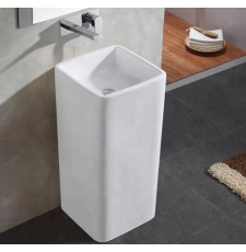 Раковина CeramaLux N P7005L 40 напольная, белый