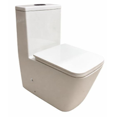 Унитаз напольный Grado GD-5205T, с крышкой микролифт слим, горизонтальный выпуск