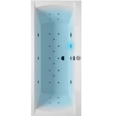 Гидромассаж Whirlpool System MVL Lux C, 28 форсунок hydro+aero+chromo, хром