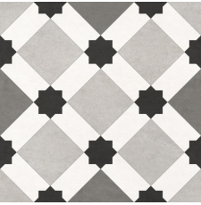 Напольная плитка-керамогранит NewTrend Design Art Emilio 20x20, мат., глаз.