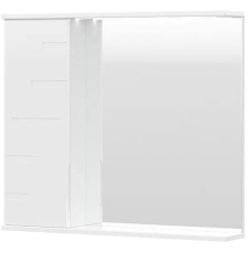 Зеркало-шкаф Volna Joli 80x70 с подсветкой, 1 дв., левое, белый глянец, zsJOLI80.L-01