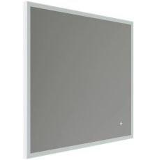 Зеркало Iddis Brick 80x70 с подсветкой, сенсор, подогрев, белый