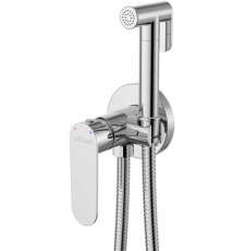 Смеситель с гигиеническим душем Cezares Stylus DIF, встраиваемый, хром