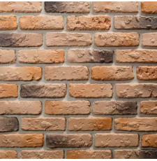 Фасадная плитка-камень Royal Legend Бремен 18.5/20x5.5, бежево-коричневый с белым