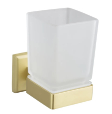 Стакан для щеток Vivi Felice FL1028 ORO OPACO, матовое золото