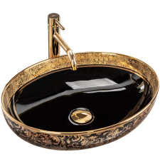 Раковина Rea Margot Black Gold 52 на столешницу
