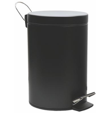 Мусорное ведро Wasser Kraft K-635 с педалью, 5 л, black Мусорное ведро Wasser Kraft K-635 с педалью, 5 л, black