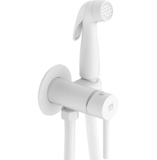 Смеситель с гигиеническим душем Milardo Tidy 001WTR0M08 встраиваемый, белый матовый
