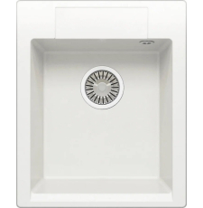 Мойка для кухни Polygran Argo-420 42x51 врезная, белый хлопок 36