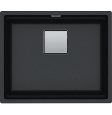 Мойка для кухни Franke Kubus 2 KNG 110-52 56x46, 125.0700.384, под столешницу, оникс